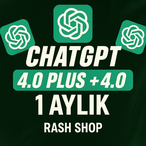  ⭐CHATGPT Plus 4.0  4-o 1 Aylık⭐